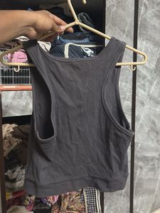 Casual Gray Tank Top