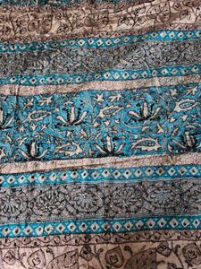 Pure Crepe embroidered saree