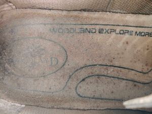 Men's Woodland Olive Green Nubuck Derby Shoes