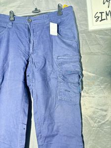 Men's Blue Cargo Pants