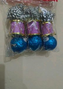 Christmas Tree Decoration Set Of 9