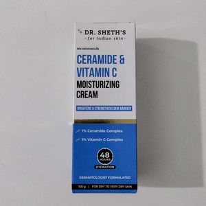 Dr. Sheth's Ceramide And Vitamin C Face Cream