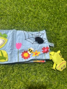 Cute Chick &amp; Frog Cloth Book