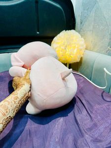 Cute Pink Elephant Plush Toy
