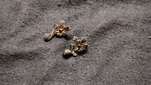 Silver Oxidised Fashion Earring Set (2 Pairs)