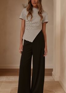 Classic black trousers from Zara Woman
