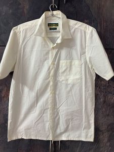Men's Cream Casual Shirt