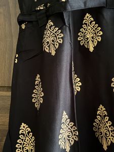 Black long gown
