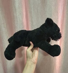 Black Dog Plush Toy