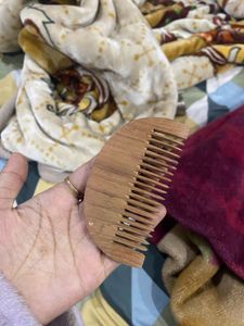 Wooden Hair Comb