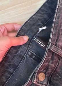 H&amp;M Wide Leg Denim Jeans