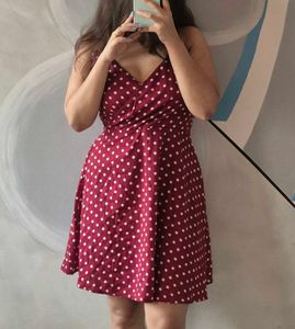 Polka Dot Mini Dress