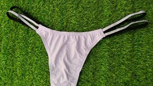 Sparkling Strap Thong Panty