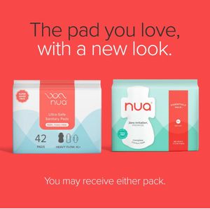 Nua XXL Heavy Flow Pads - 42 Count