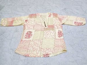 Patchwork Print Kurta