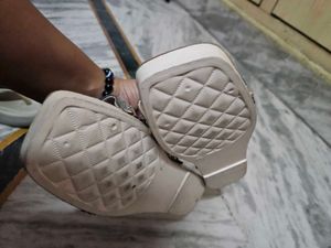 Sparkly Strap Flat Sandals