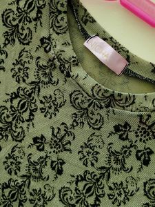 Unique Pattern Long Sleeve Top