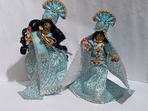 Beautiful 10 Inch Ka Radha Krishna Ji