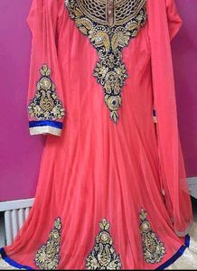 Heavy Stone Work Partywear Dress