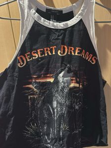 Forever 21 Wolf Graphic Tank Top
