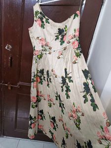 Floral One Shoulder Dress