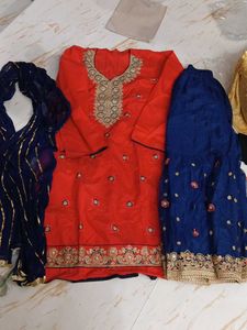 Elegant Embroidered garara Set with Dupatta