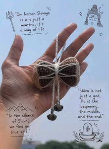 Crochet Damru Keychain 🪘 (Sawan Special)