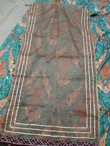 Elegant gotapatti border dupatta