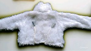 Girl's Silver Dress with Shrug