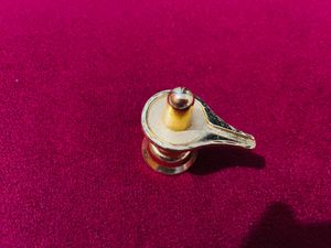 Gold Plated Shivling New With Tag 😍❤️
