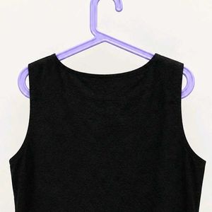 Stylish Black Sleeveless Kurta
