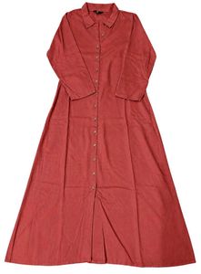 Classic Terracotta Button-Up kurta