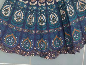 Bohemian Print Maxi Skirt