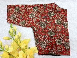 💕 Ajhrakh Boatneck Blouse 💕
