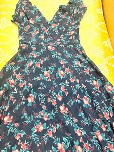 Chic Floral Print Dress