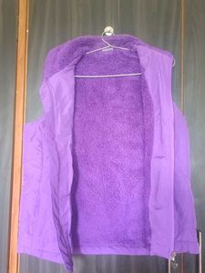 Purple Quilted Vest