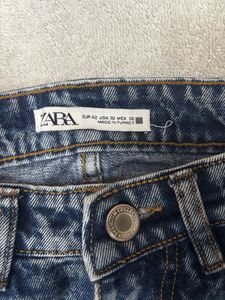 ZARA Blue Wash Denim Jeans