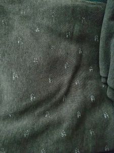 Gray Hooded Zip-Up Sweatshirt