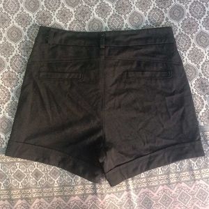Stylish Black Shorts with Embellishments