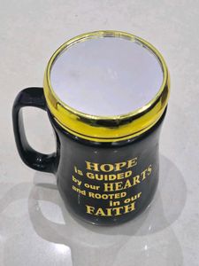Inspirational Mug with Mirror Lid