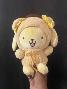 Sanrio Characters POMPOMPURIN 10" Official Bear