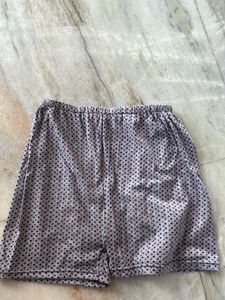 Patterned Lounge Shorts
