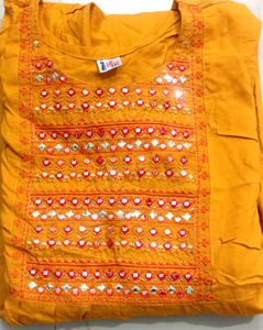 Mustard Festival Gown