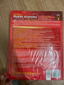 BD Chaurasia's Human Anatomy Vol 4 with workbook