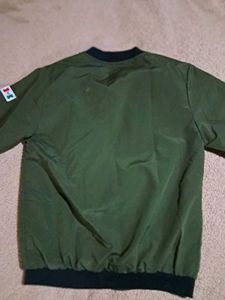 Olive Green Bomber Jacket