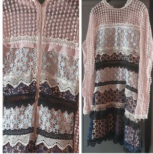 Elegant Lace Layered Dress