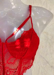Stunning Red Lace corset