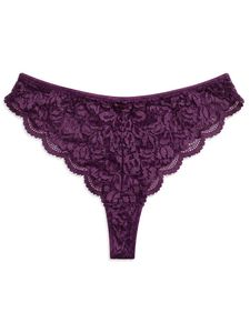 Sexy Purple Lace Briefs