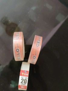 3 crystal clear Tape, New