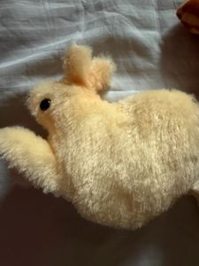 Stuffed Giraffe and Bunny Toys
